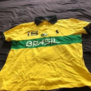 Brazil polo shirt for the cheap